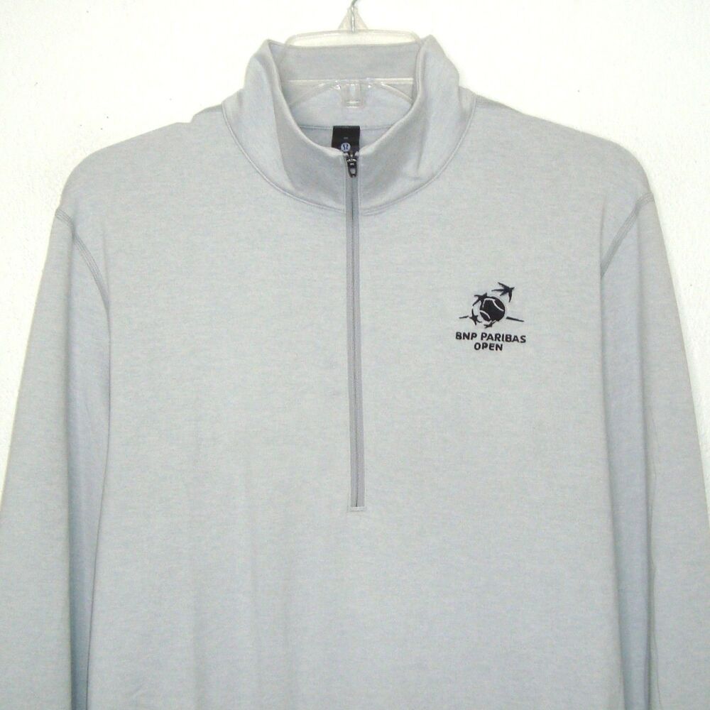 Lululemon Soft Jersey Half Zip Wicking Stretch Shirt Men’s Size M Women's L
